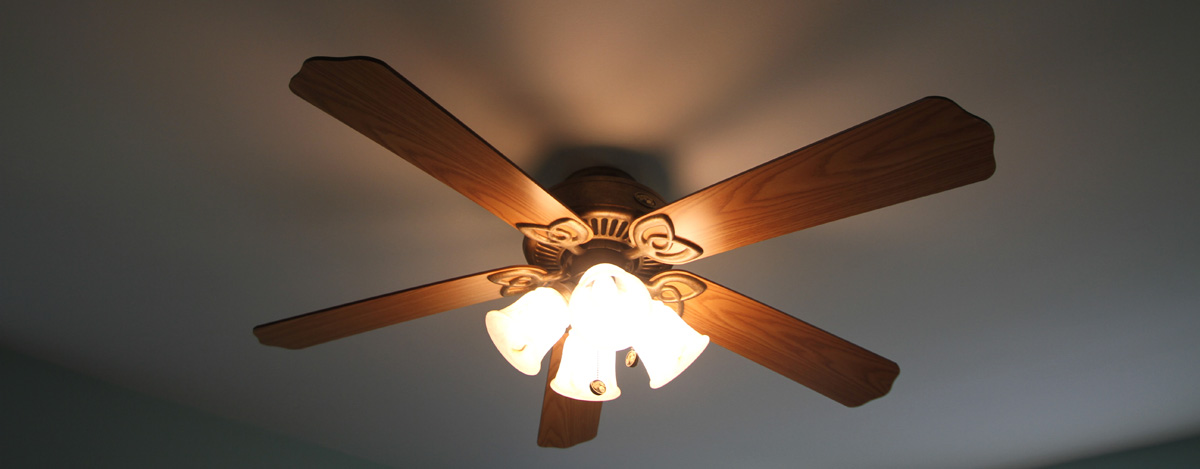 <div style="text-align: center;"><span style="text-shadow: .5px .5px .5px black;">Professionally Installed Ceiling Fans</span></div>